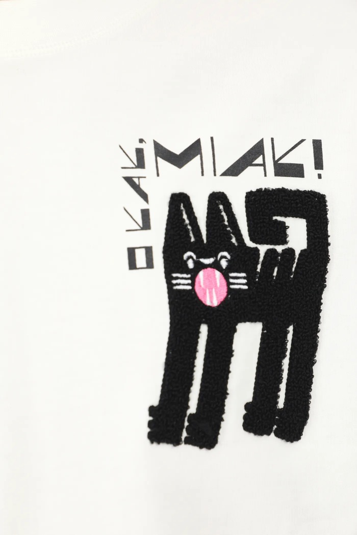 T-shirt bawełniany męski by Aga Serwicka, Grafika Polska kolor beżowy RS25-TSM459