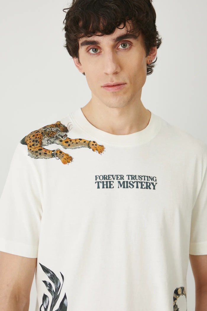 T-shirt Medicine RS25-TSM802 beżowy