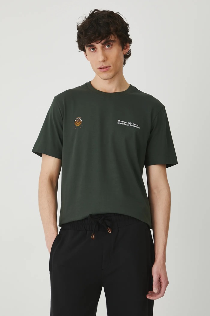 Medicine t-shirt zielony RS25-TSM804