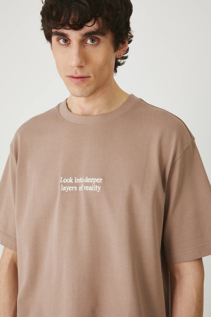T-shirt bawełniany męski z kolekcji El Gato Chimney x Medicine kolor beżowy RS25-TSM850