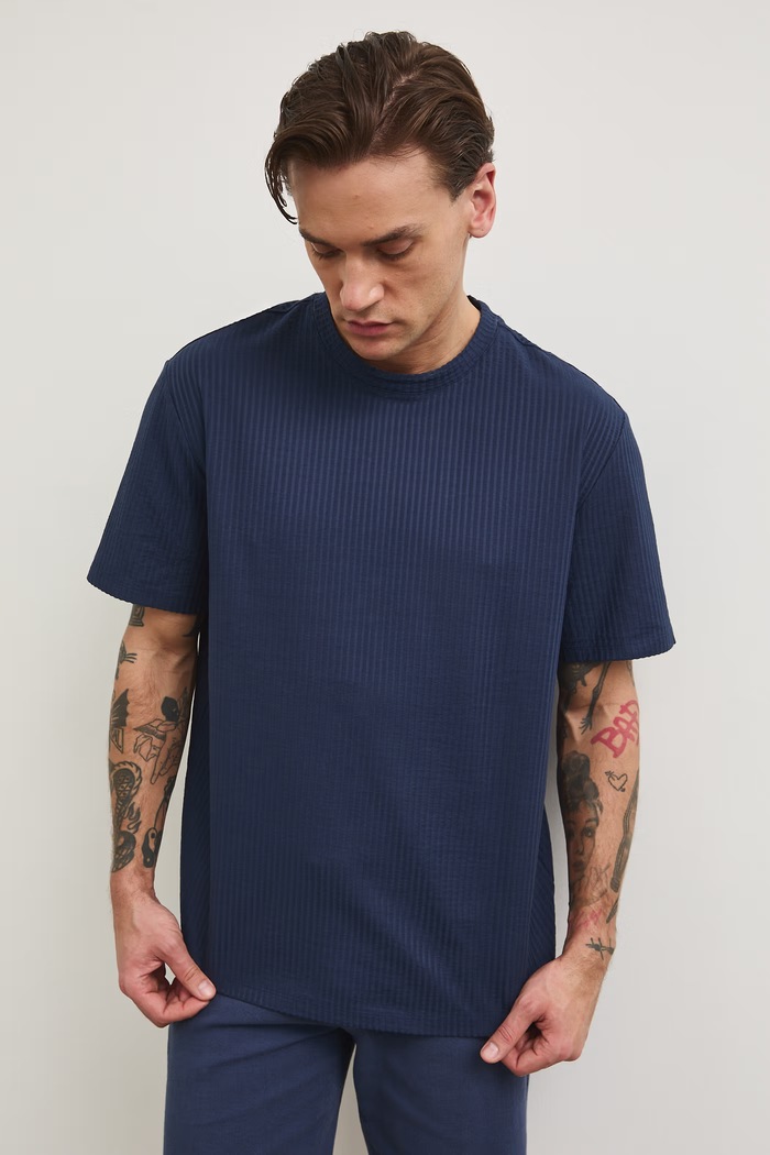 Ruházat Medicine t-shirt RS25-TSMB05 sötétkék