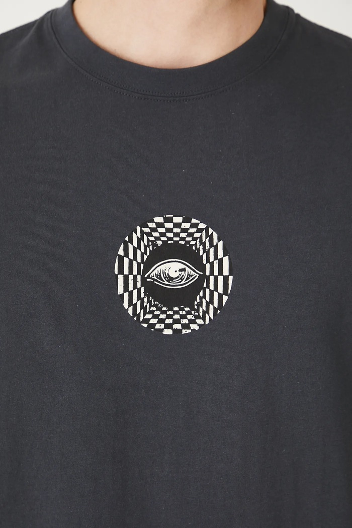 T-shirt bawełniany męski z nadrukiem RS25-TSMC21