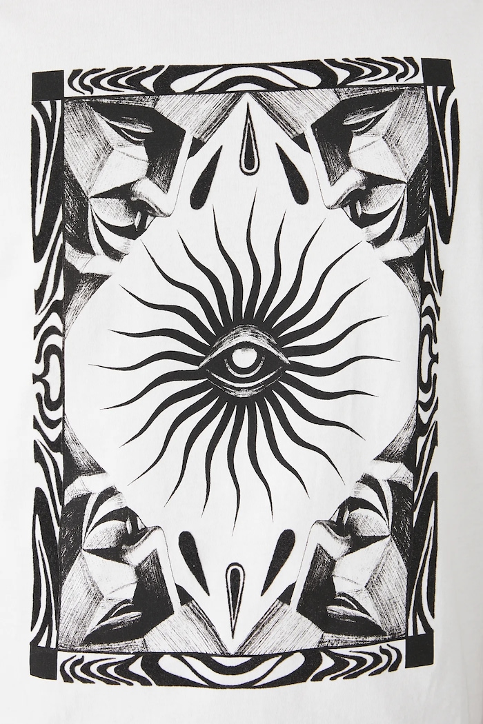 T-shirt bawełniany męski Tattoo Art by Michał Kidacki RS25-TSMC55