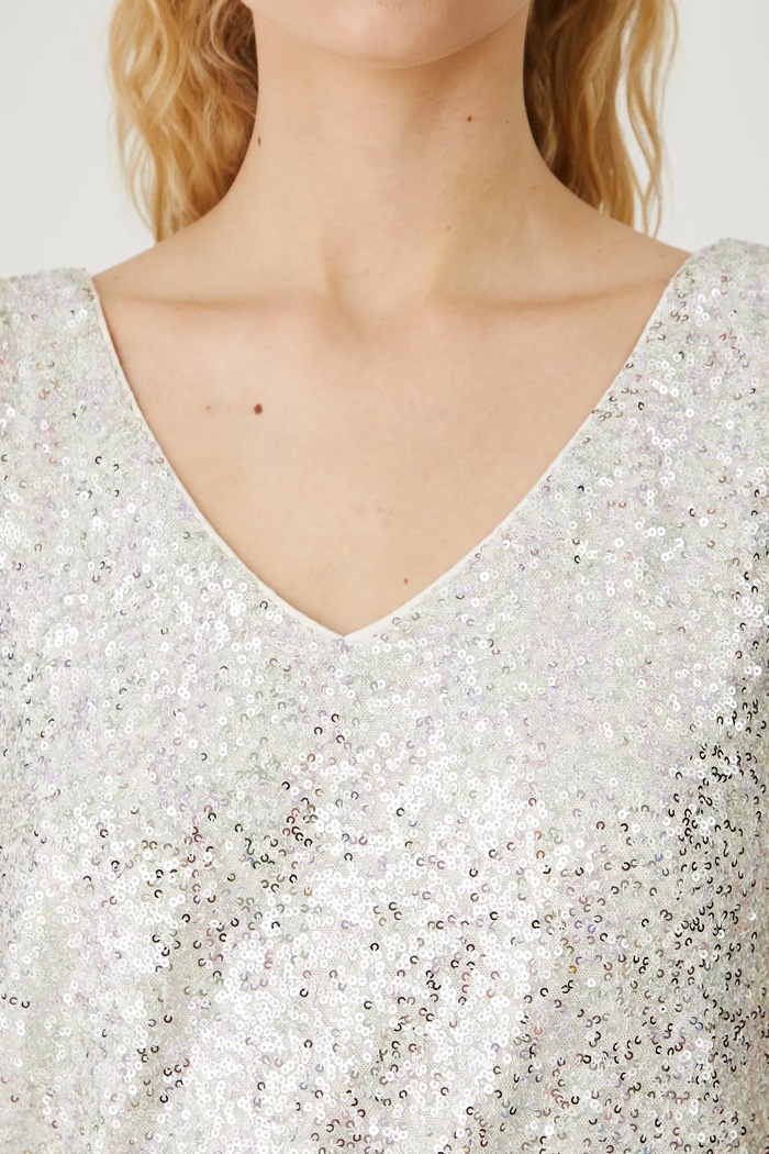 Top damski cekinowy kolor multicolor RS25-TTD900 multicolor