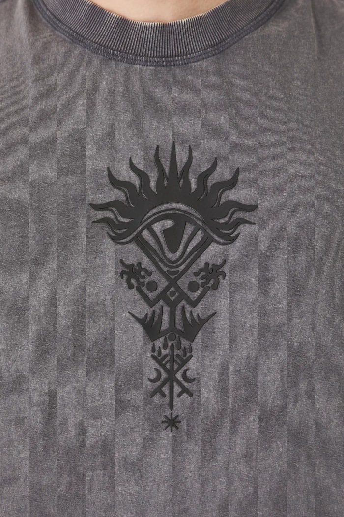 T-shirt bawełniany męski bez rękawów Tattoo Art by Michał Kidacki RS25-TTMC51