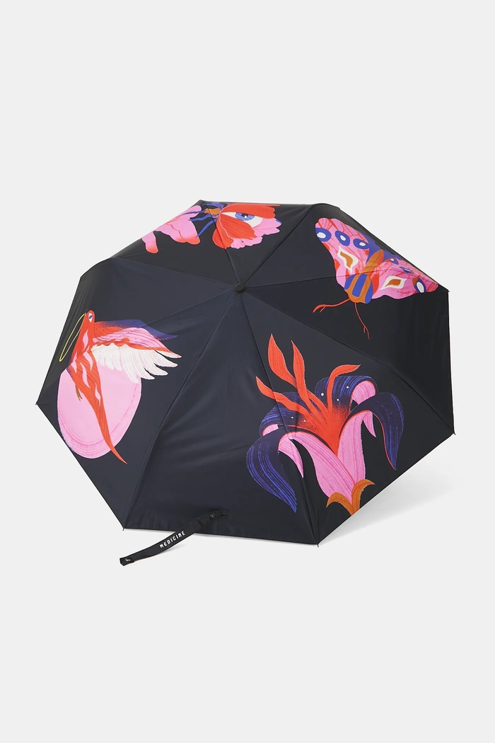 Parasol by Patrycja Niewiadomska, Sense of Values kolor czarny Art Series czarny RS25-UMU651