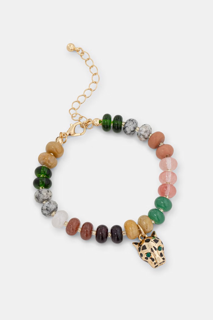 Bransoletka damska z kamieniami naturalnymi RS26-ABD500 multicolor RS26