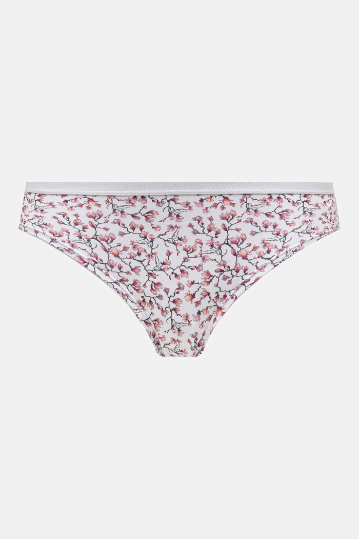Bavlněné kalhotky dámské briefs, s elastanem a vzorem (2-pack) vícebarevná RS26-BID251