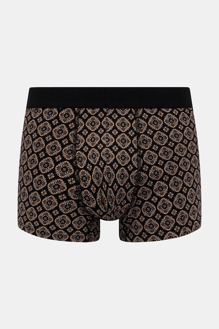 Bavlnené boxerky vzorované s elastanom (2-pack) viacfarebná RS26-BIM100