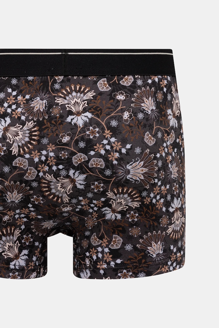Bavlnené boxerky vzorované s elastanom (2-pack) RS26-BIM100 viacfarebná