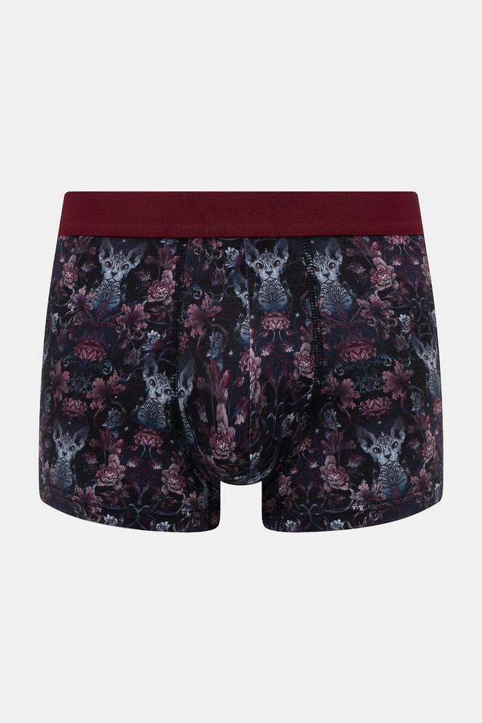 Oblečenie Bavlnené boxerky vzorované s elastanom (2-pack) RS26-BIM102 viacfarebná