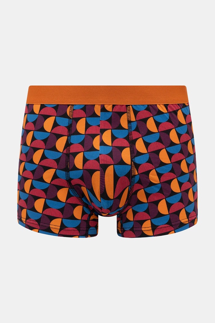 Oblečenie Bavlnené boxerky vzorované s elastanom (2-pack) RS26-BIM103 viacfarebná