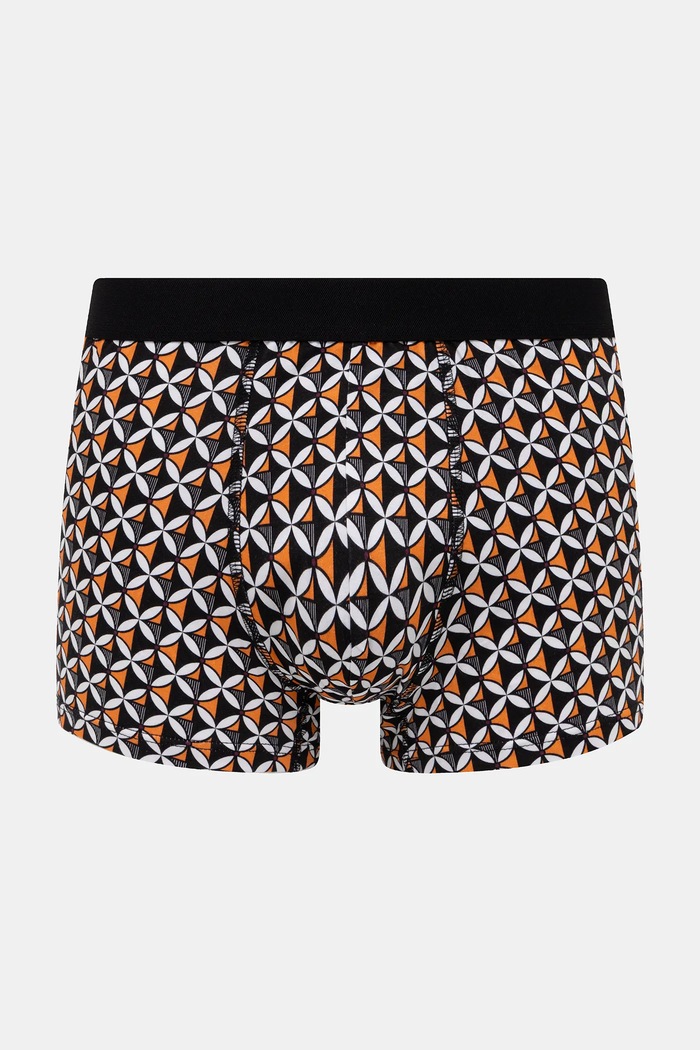 Bavlnené boxerky vzorované s elastanom (2-pack) viacfarebná RS26-BIM103