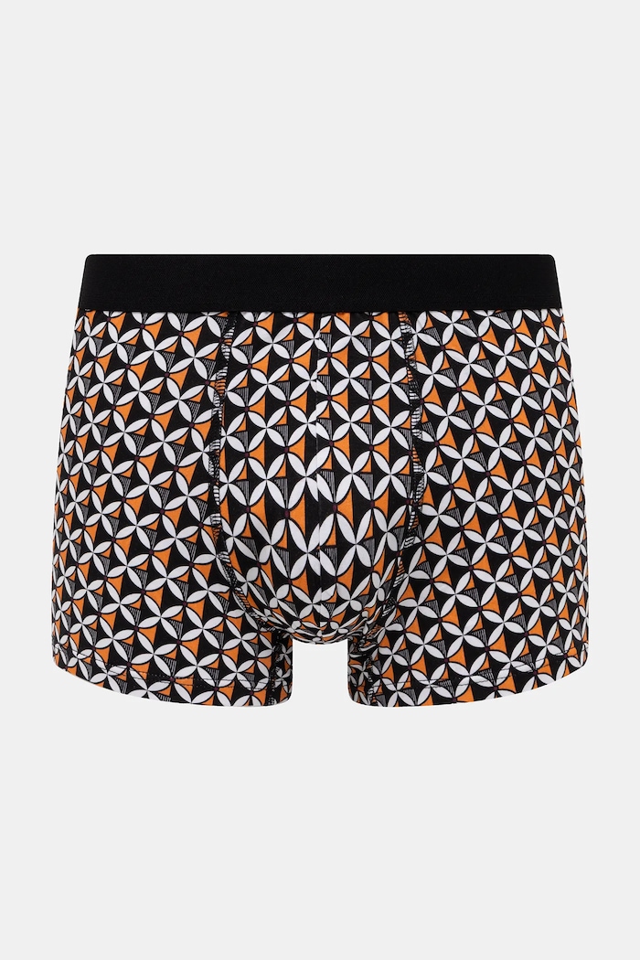 Bavlnené boxerky vzorované s elastanom (2-pack) viacfarebná RS26-BIM103