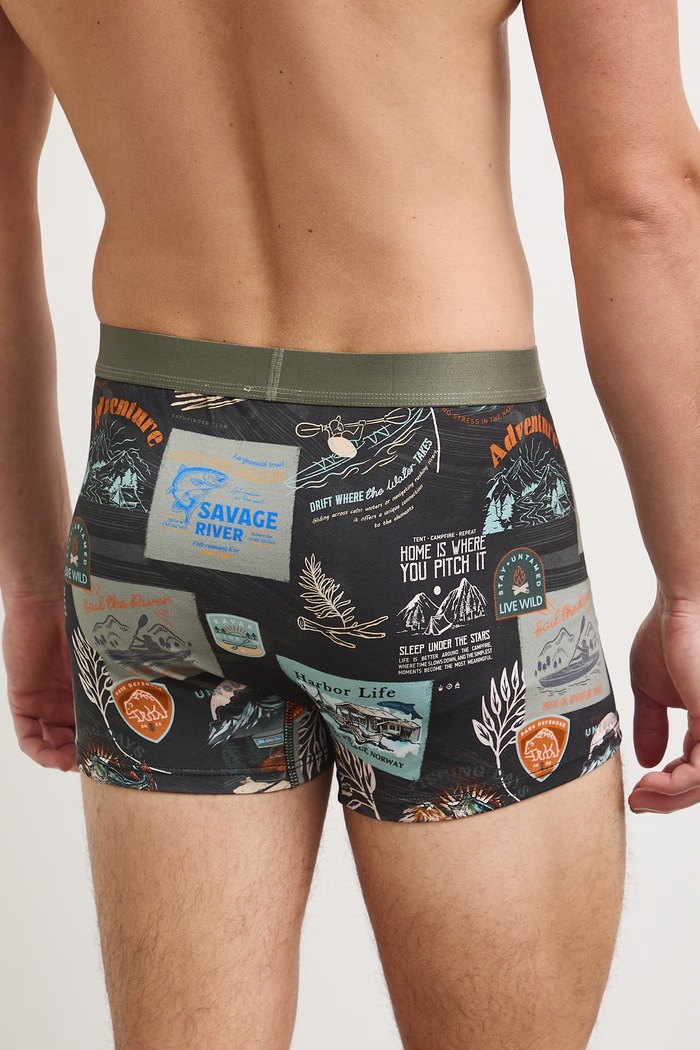 Medicine boxerky pánske bavlnené s elastanom 2-pak RS26-BIM703
