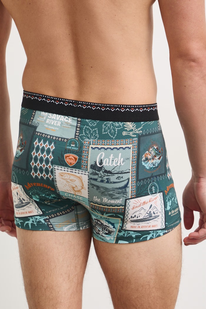 Medicine boxerky pánske bavlnené s elastanom 2-pak RS26-BIM703