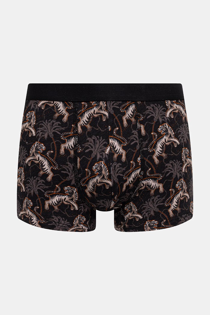Oblečení Boxerky pánské bavlněné s elastanem 2-pack RS26-BIMA00 černá