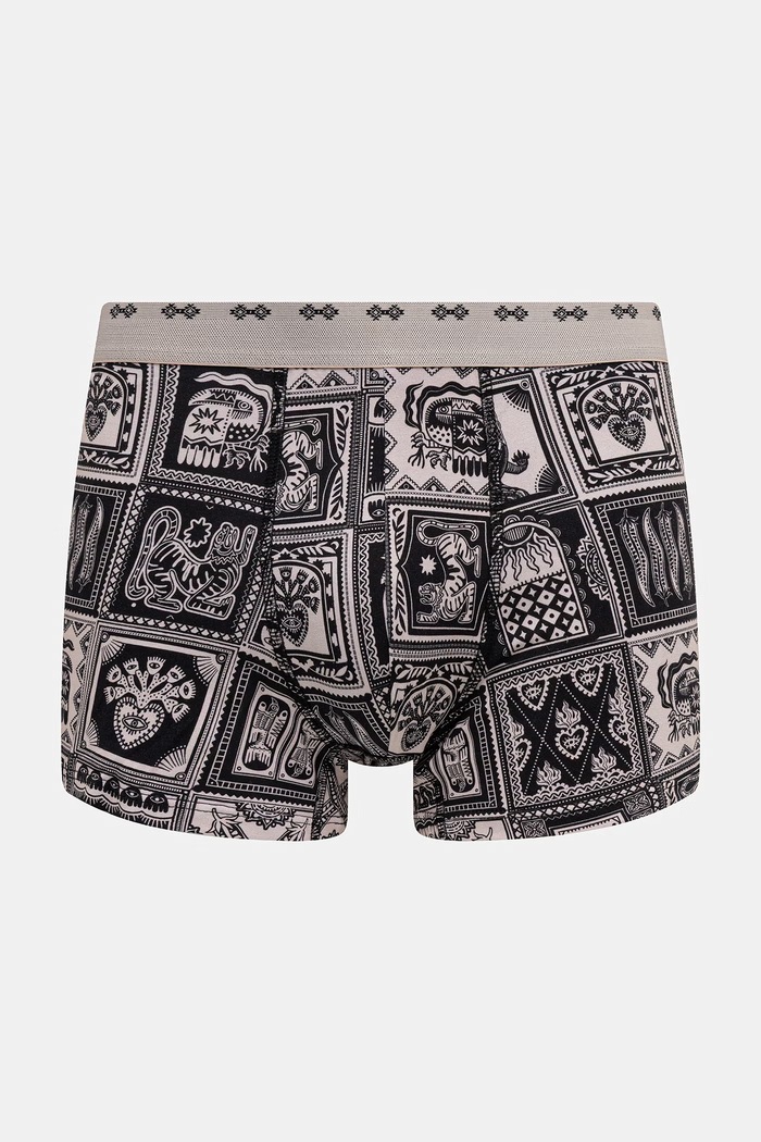 Oblečení Boxerky pánské bavlněné s elastanem 2-pack RS26-BIMA02 černá