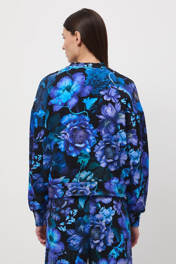 Odzież Bluza rozpinana damska bawełniana RS26-BLD050 granatowy