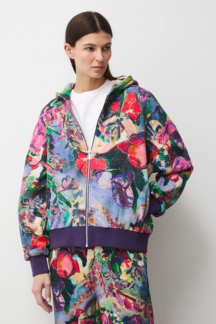 Bluza damska z kolekcji Eviva L'arte pozostałe multicolor RS26-BLD253