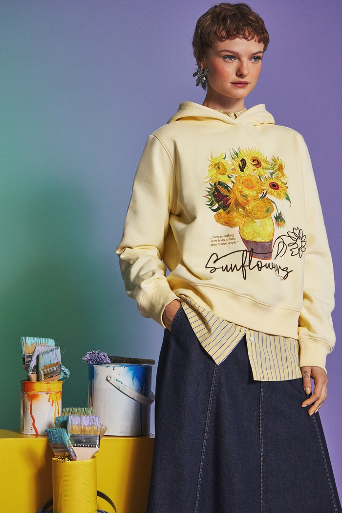 Oblečenie Bavlnená mikina Medicine RS26-BLD255 žltá