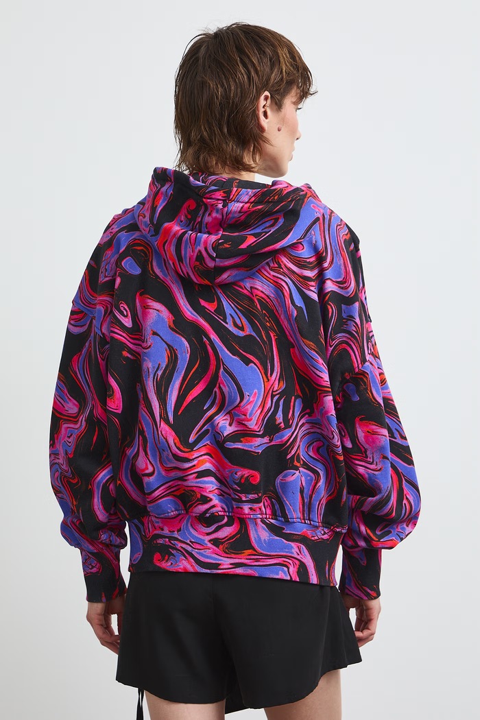 Odzież Bluza rozpinana z kapturem damska bawełniana RS26-BLDC00 multicolor