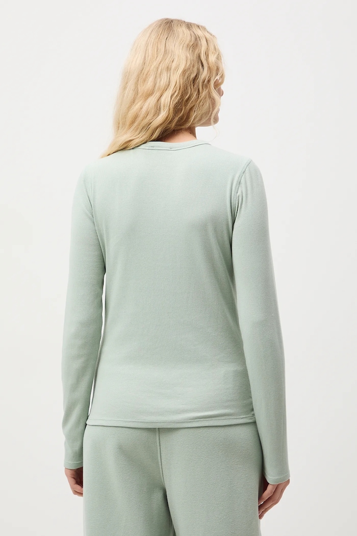 Odzież Longsleeve damski z modalem RS26-BUD011 zielony