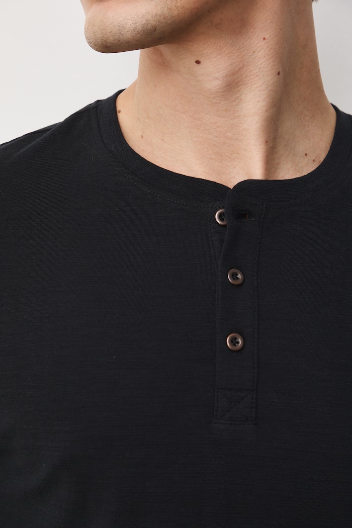 Longsleeve męski bawełniany RS26-BUM053 czarny