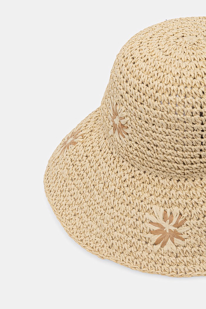 Doplnky Klobúk dámsky pletený handmade RS26-CAD909 béžová