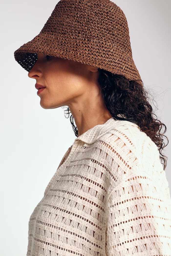 Klobúk bucket dámsky handmade RS26-CAD916