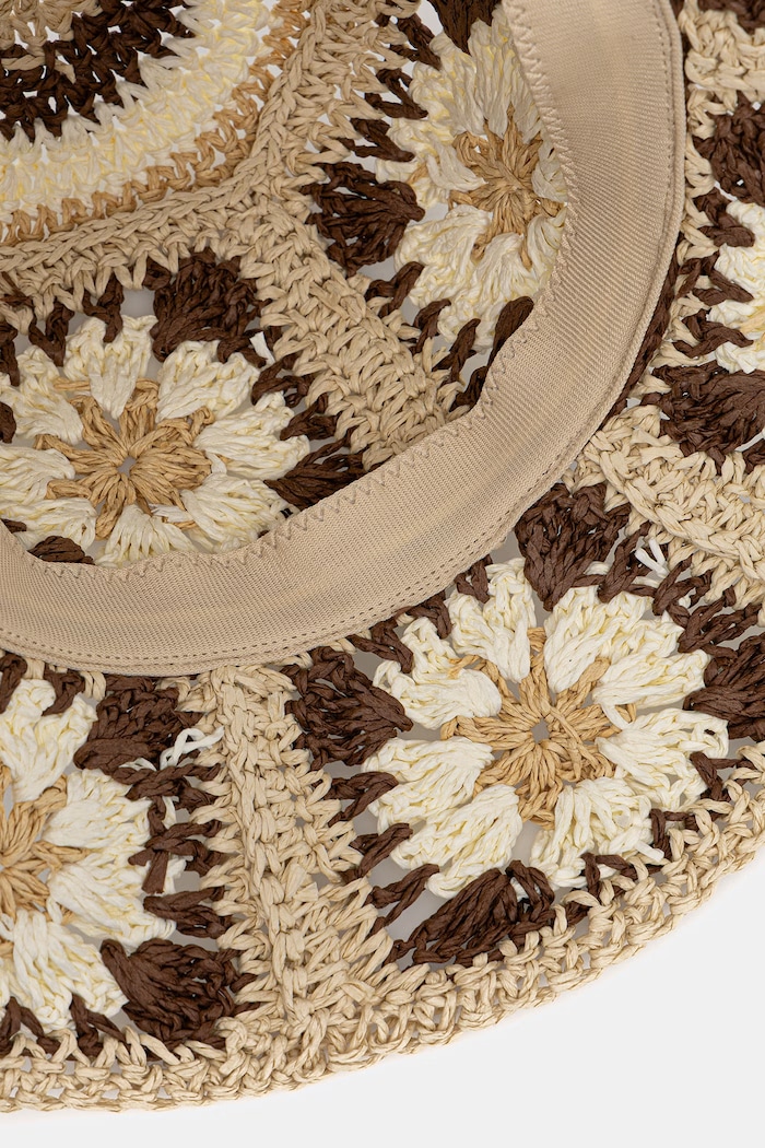 Slamený klobúk dámsky handmade RS26-CADB02 viacfarebná