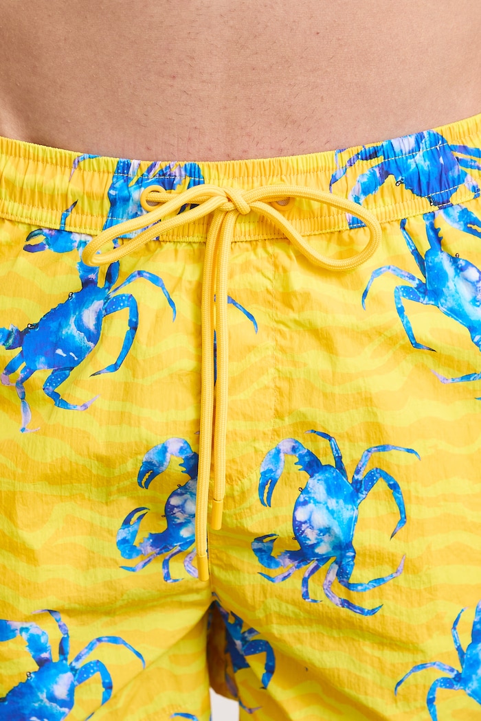 Medicine pantaloncini da bagno da uomo giallo RS26-ESM903
