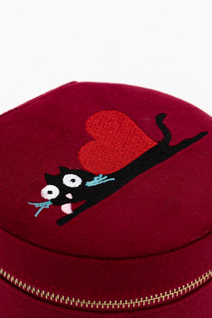 Szkatułka na biżuterię z kolekcji Valentine’s Day czerwony RS26-JEU252