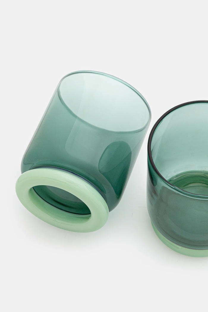 Hrnček sklený (2-pack) RS26-KBU205 viacfarebná RS26