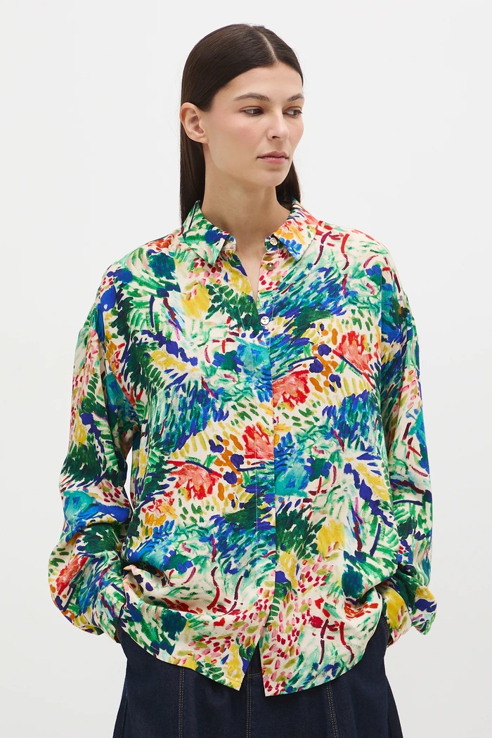 Koszula damska z kolekcji Eviva L'arte RS26-KDD255 multicolor RS26