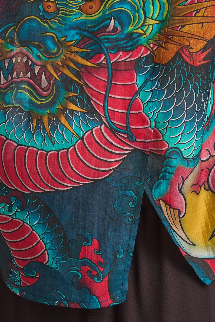 Koszula damska z lyocellem z kolekcji Tattoo Art by Tuan Nguyen RS26-KDDC50