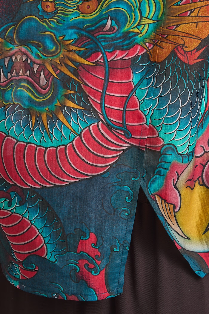 Koszula damska z lyocellem z kolekcji Tattoo Art by Tuan Nguyen RS26-KDDC50
