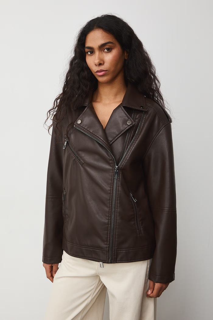 Medicine geacă biker RS26-KUD301 maro RS26