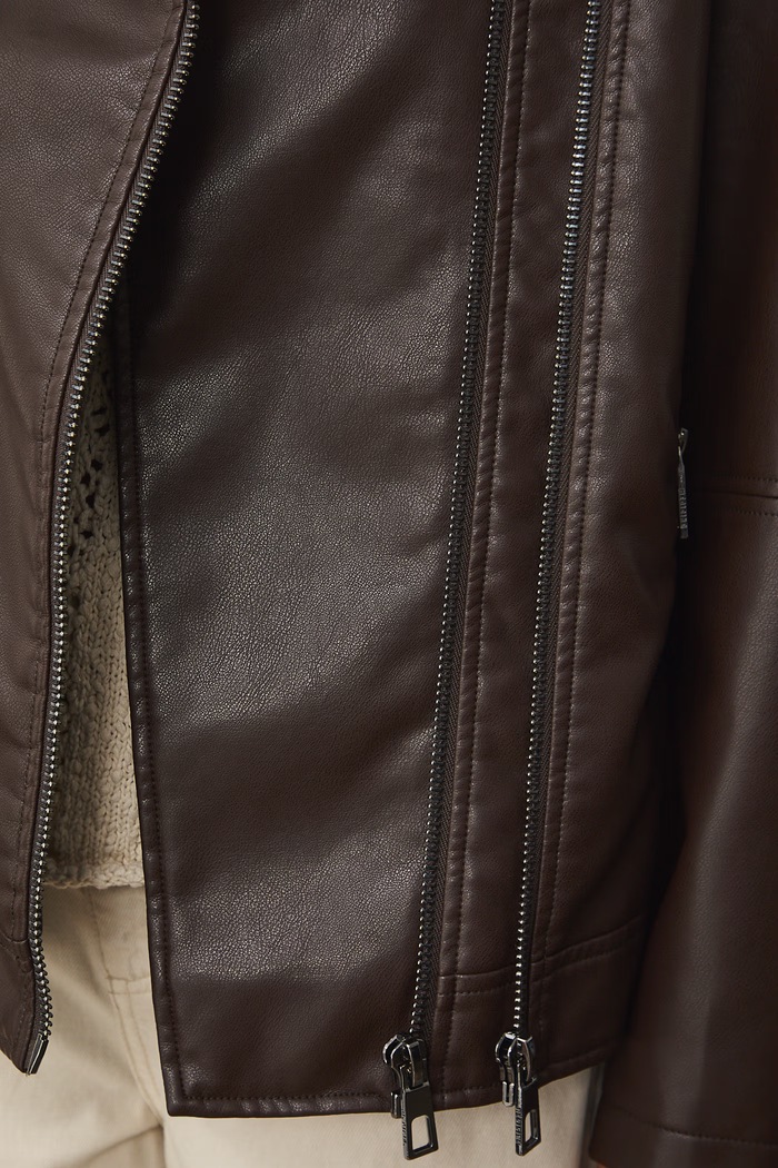 Medicine geacă biker RS26-KUD301 maro