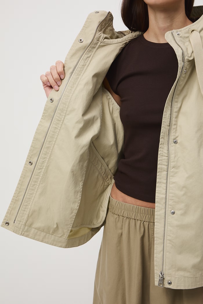 Parka damska bawełniana RS26-KUD500