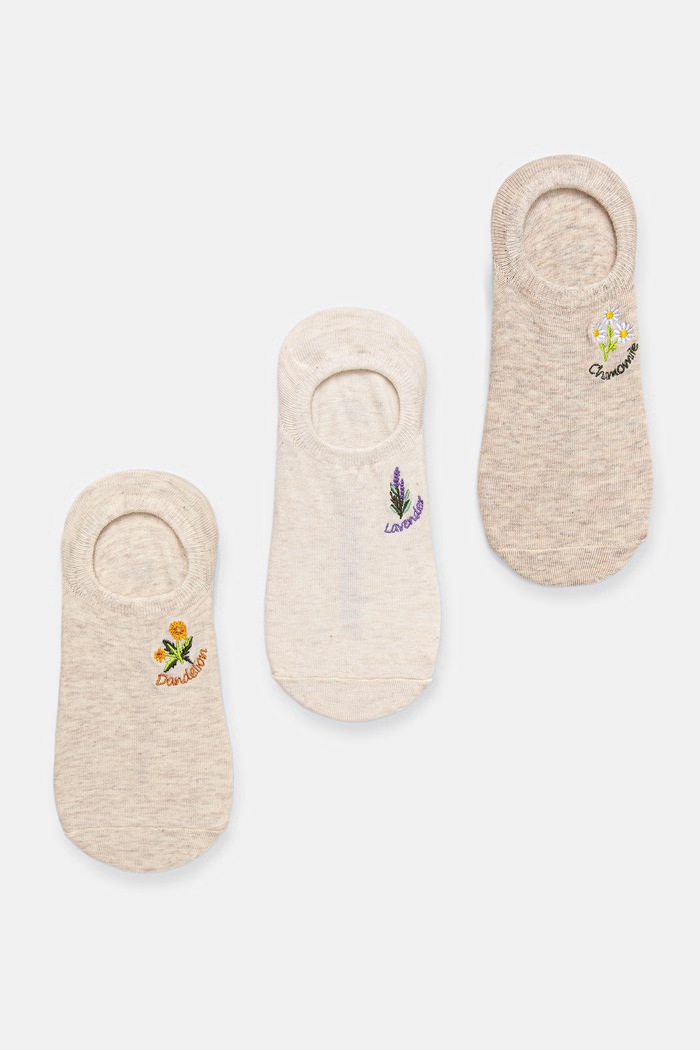 Skarpety stopki damskie 3-pack multicolor RS26-LGD500