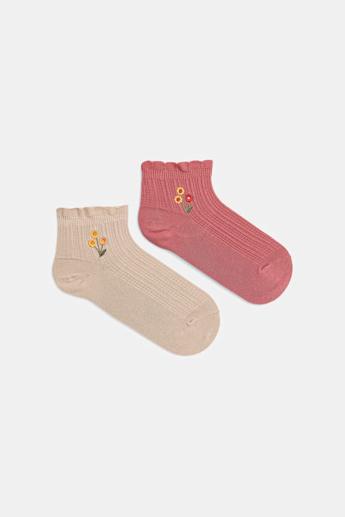 Skarpety damskie bawełniane 2-pack RS26-LGD506 multicolor RS26
