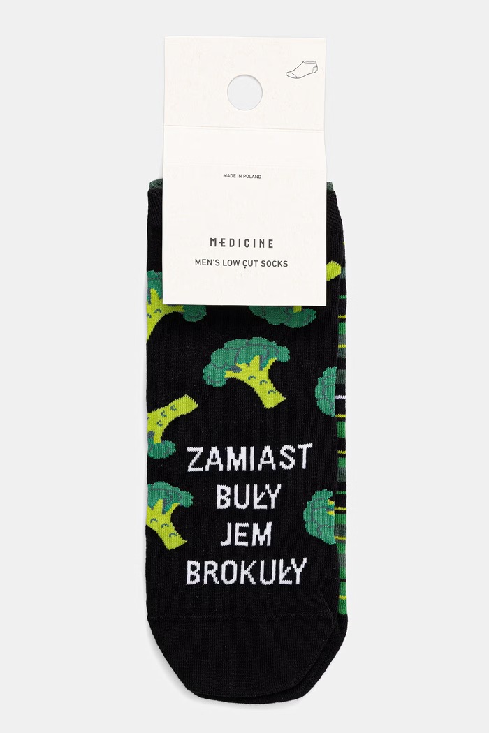 Odzież Skarpetki z bawełną męskie wzorzyste (2-pack) RS26-LGM502 multicolor
