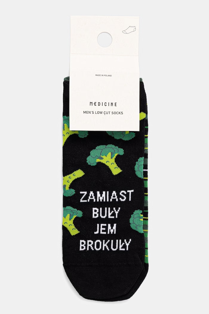 Odzież Skarpetki z bawełną męskie wzorzyste (2-pack) RS26-LGM502 multicolor