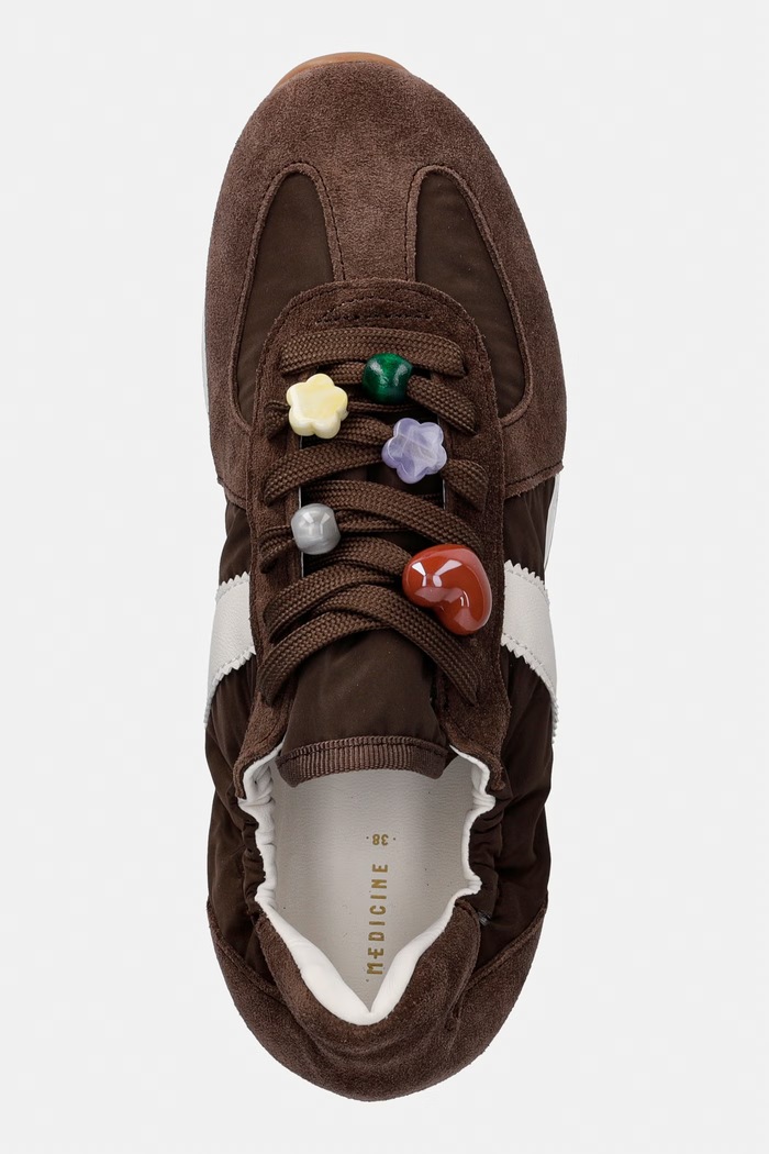 Medicine sneakersy RS26-OBD400 brązowy