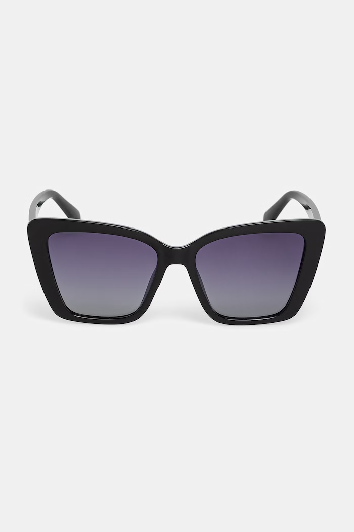 Akcesoria Okulary przeciwsłoneczne kocie oczy damskie RS26-OKD905 czarny