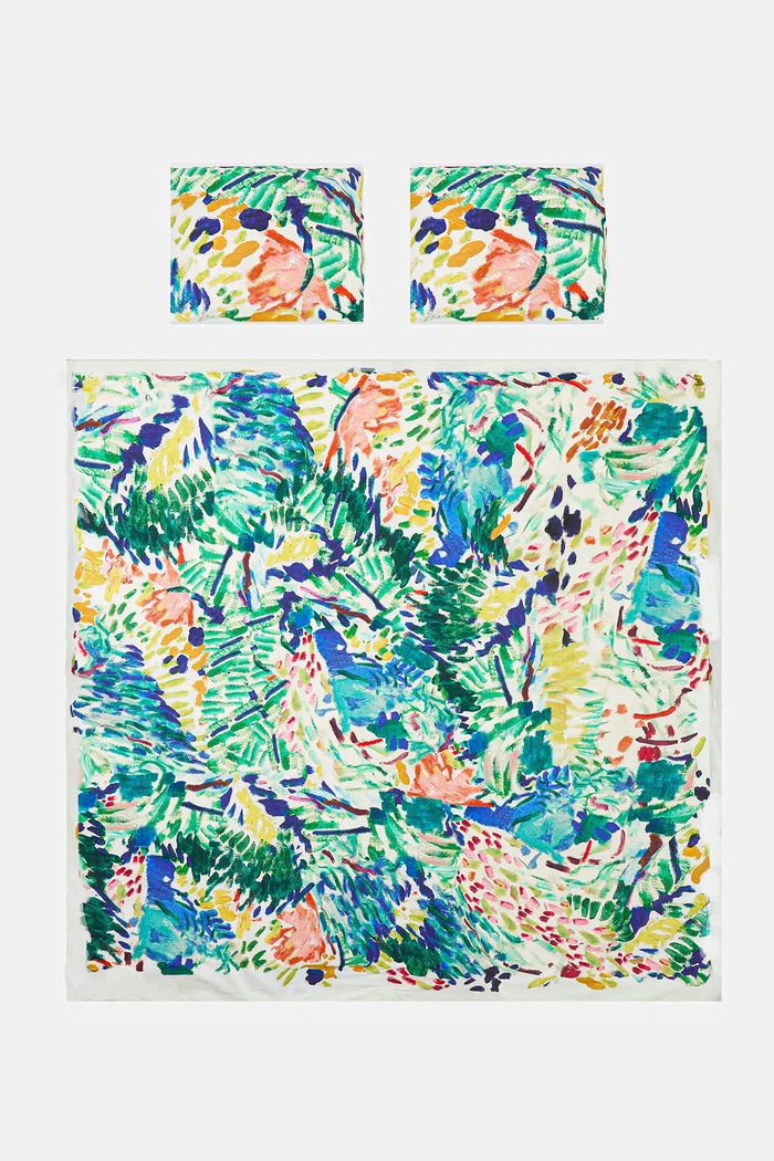 Sypialnia Komplet pościeli bawełnianej z kolekcji Eviva L'arte RS26-PCU251 multicolor