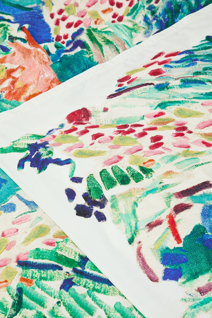 Komplet pościeli bawełnianej z kolekcji Eviva L'arte multicolor RS26-PCU251