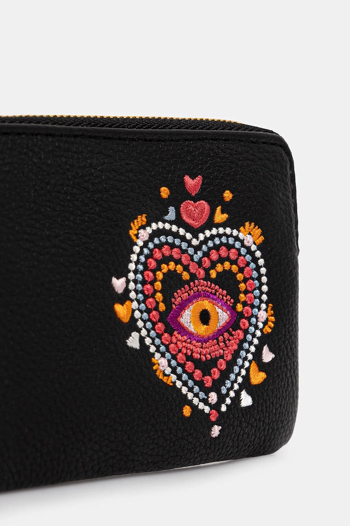 Portfel damski z kolekcji Valentine’s Day czarny RS26-PFD280