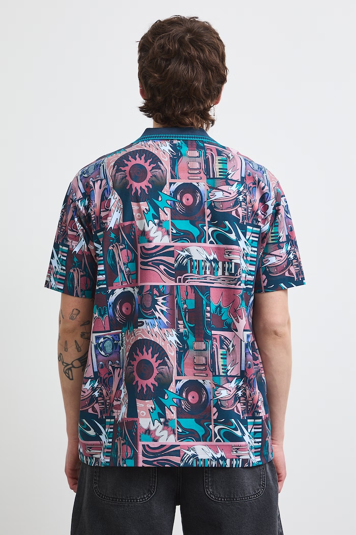 Odzież Medicine polo męskie bawełniane z elastanem RS26-POMC13 multicolor